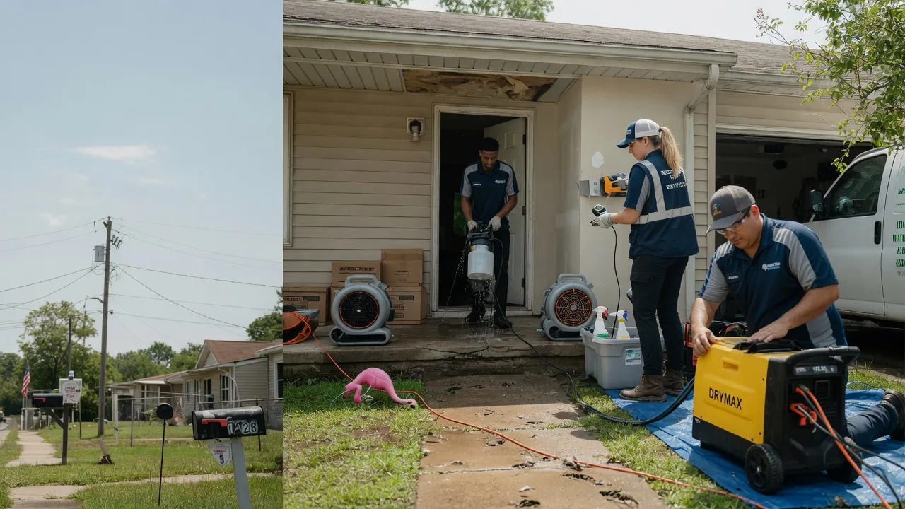 Storm Damage Water Removal in Salida, CA near me